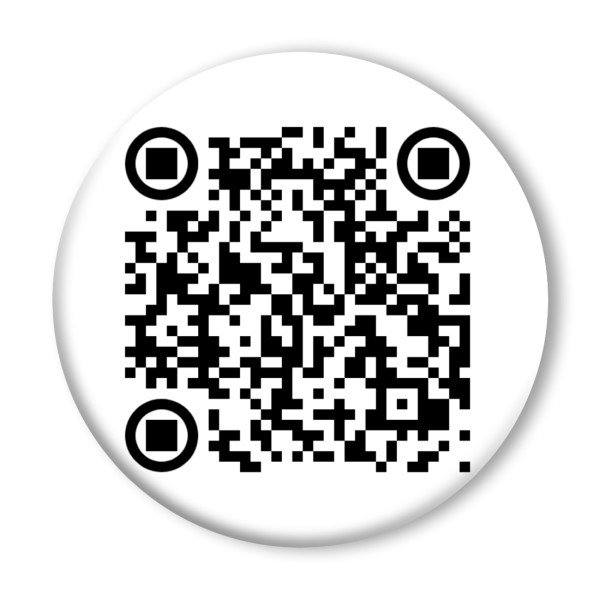 QR-CODE PORZELLANSCHILD MIT 50 JAHREN GARANTIE